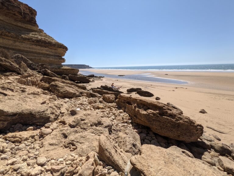 south of Sidi Kaouki beach