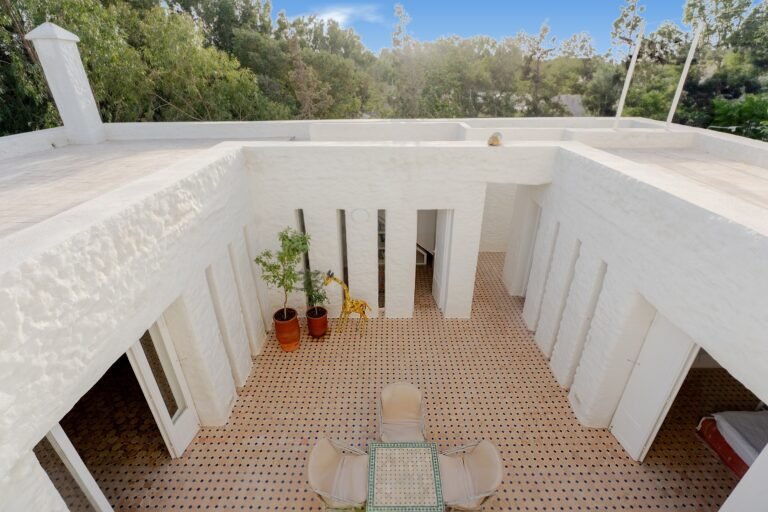 courtyard from terrace