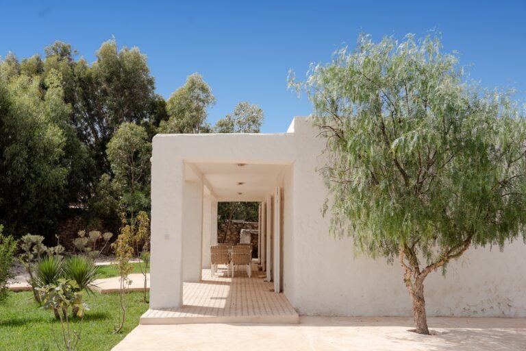front terrace